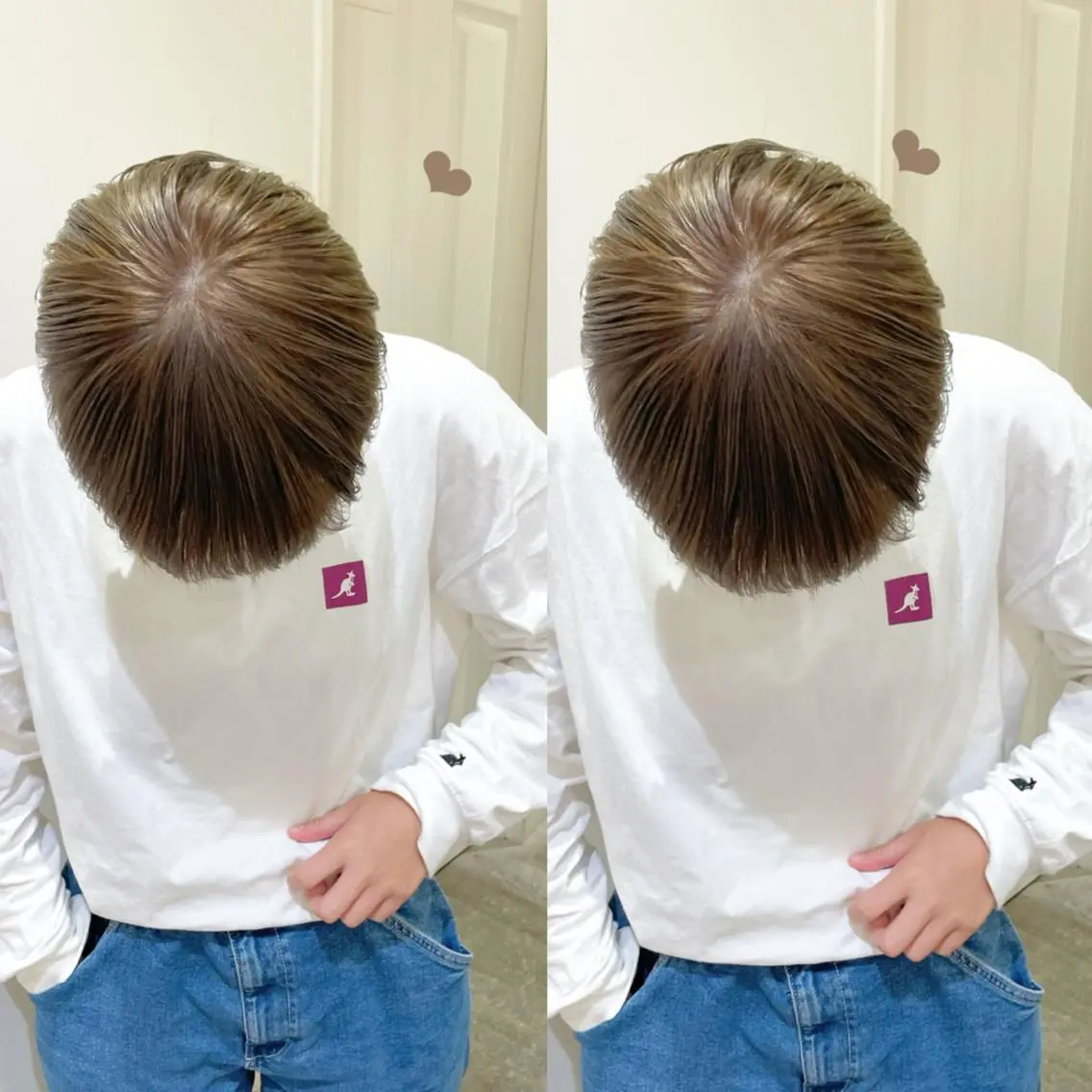 ショート カラー ベージュカラー ブリーチ ハイトーンカラー ミルクティーベージュ ヘアカラー シールエクステ横浜 🐏☁️miminaのヘアスタイル