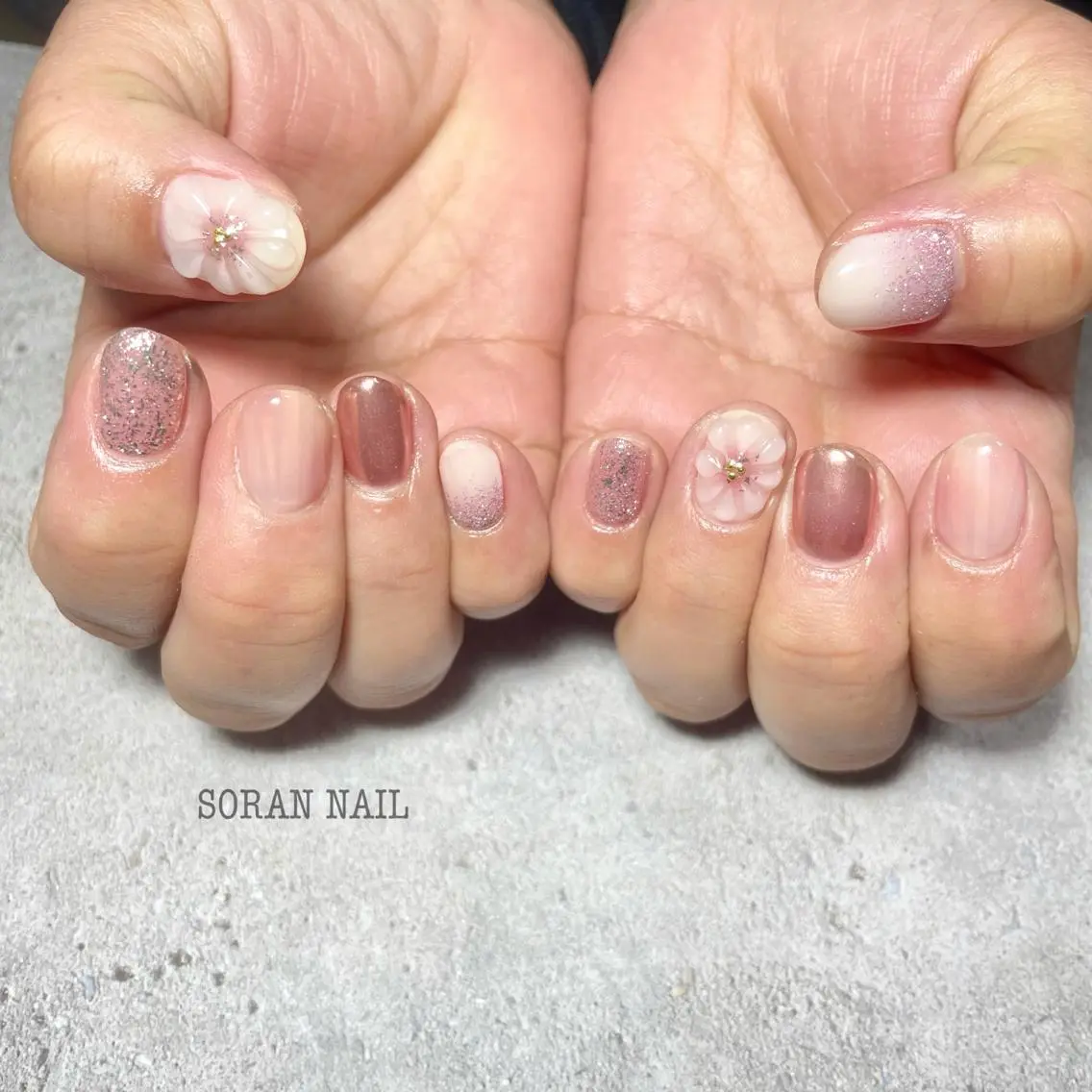ネイル ハンドネイル soran nailのネイルデザイン