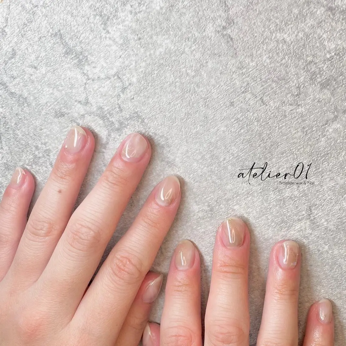 ネイル ジェルネイル atelier -02tsuboのネイルデザイン