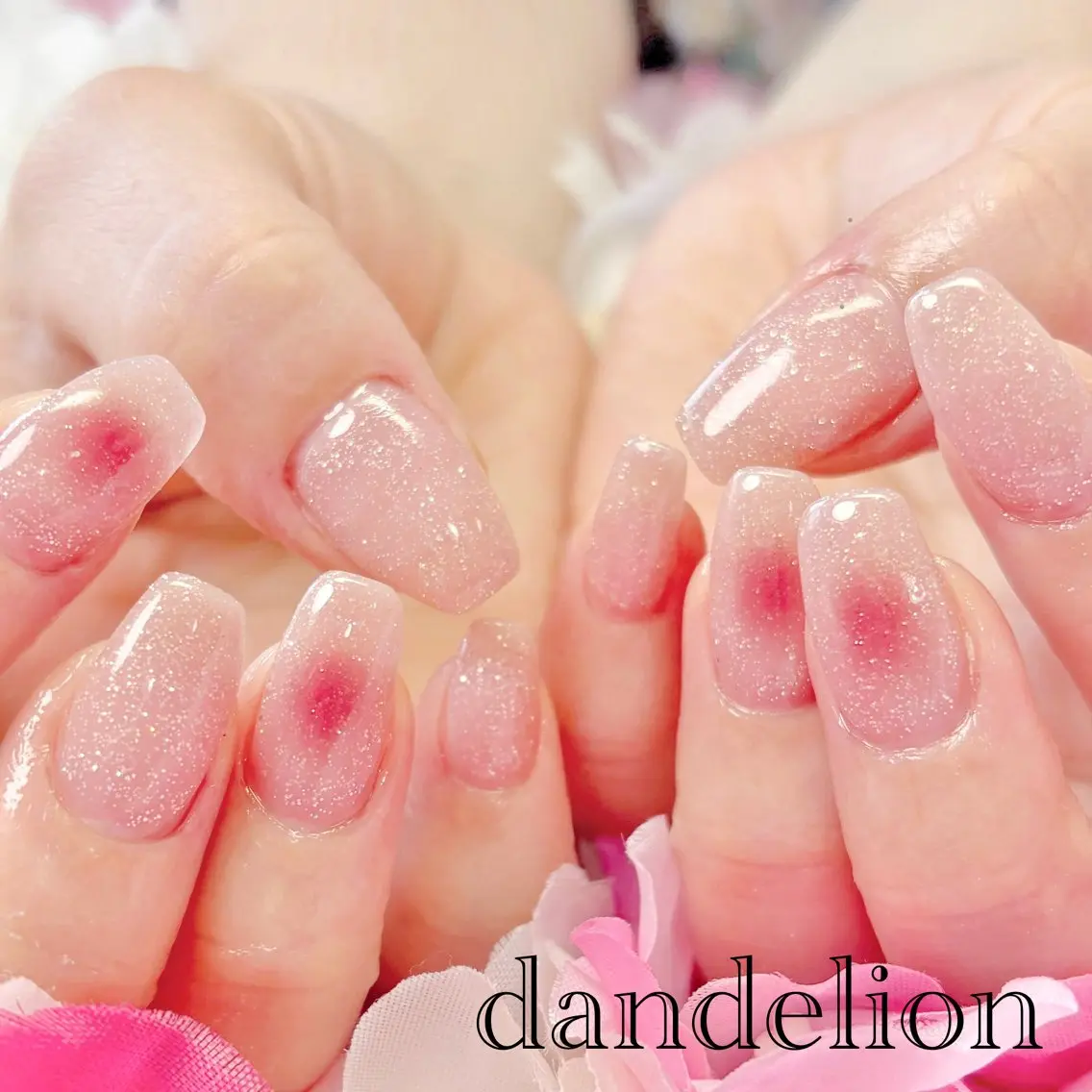 ネイル ハンドネイル ハンドケア dandelion ダンデライオンのネイルデザイン