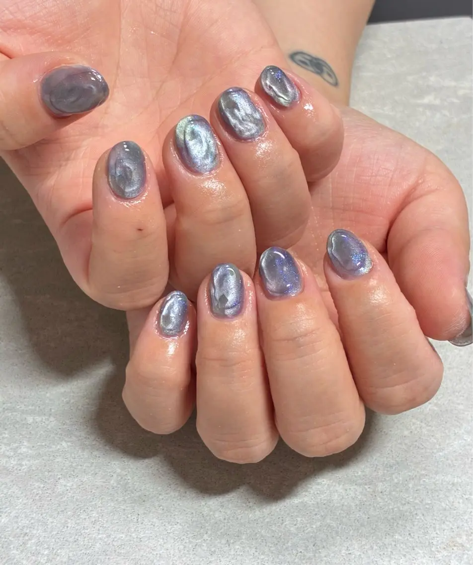 ネイル 夏ネイル ハンドネイル Meruna .ﾒﾙｰﾅ.のネイルデザイン