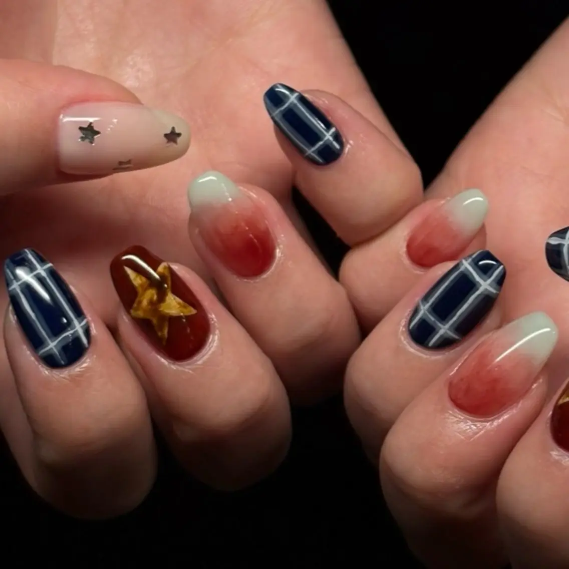 ネイル アートネイル 🦋hana / nail / AOのネイルデザイン