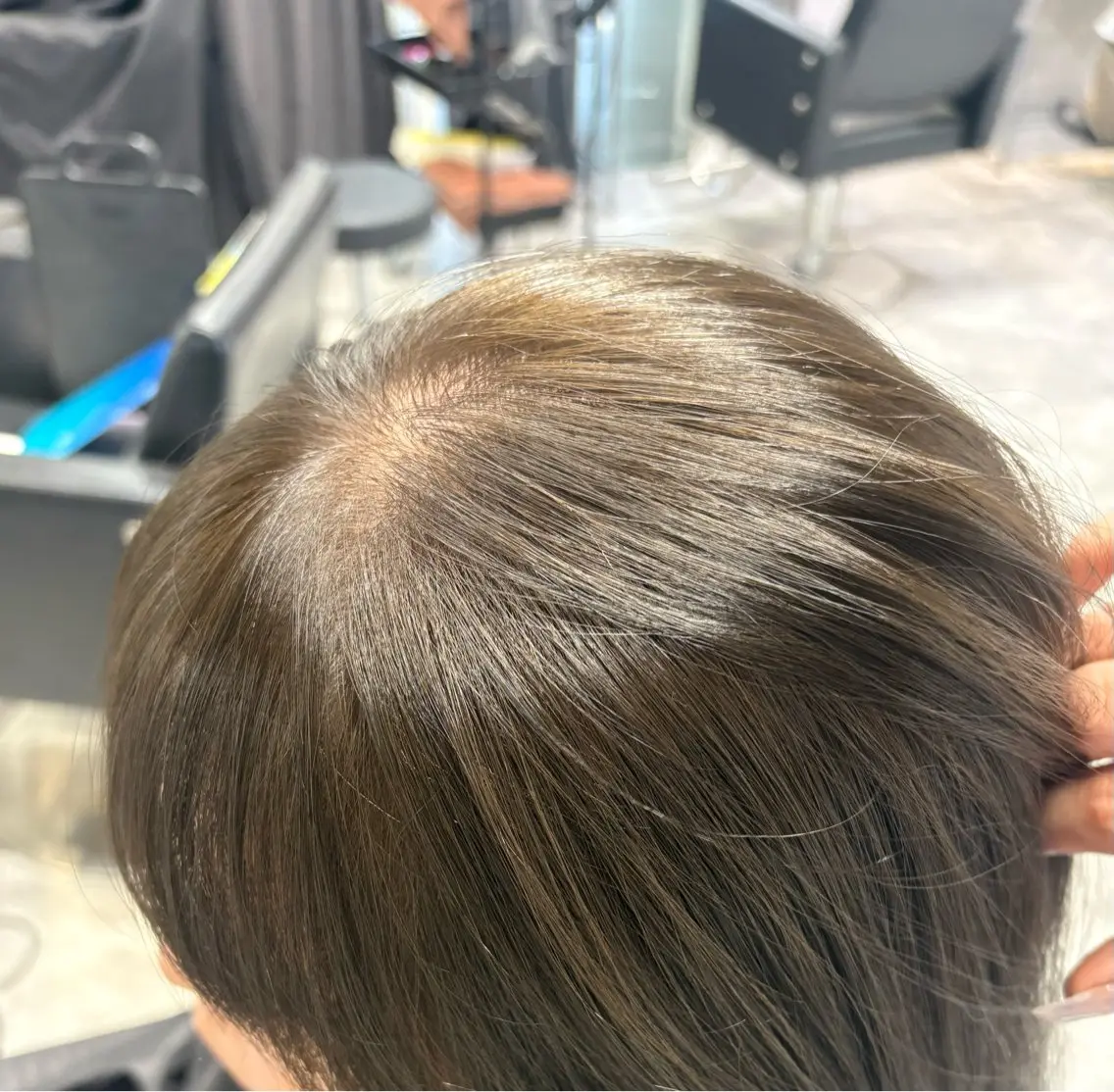 カラー ヘアカラー 柔ベージュ、上品 ／ボブ　ユミのヘアスタイル
