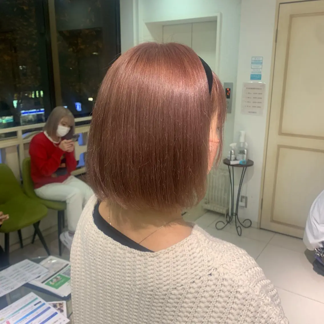 ショート ハイトーン職人 ♡推しカラー♡カイトのヘアスタイル