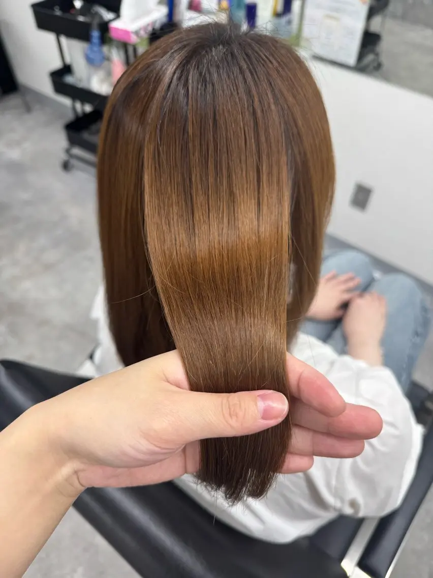 ショート 髪質改善 トリートメント 酸熱トリートメント 髪質改善メニュー 長井 美佐子のヘアスタイル
