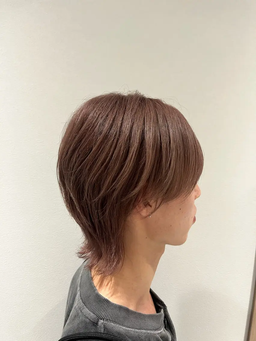 ショート カット ヘアカラー 大宮レイヤーカット× 透明感カラー　rioのヘアスタイル
