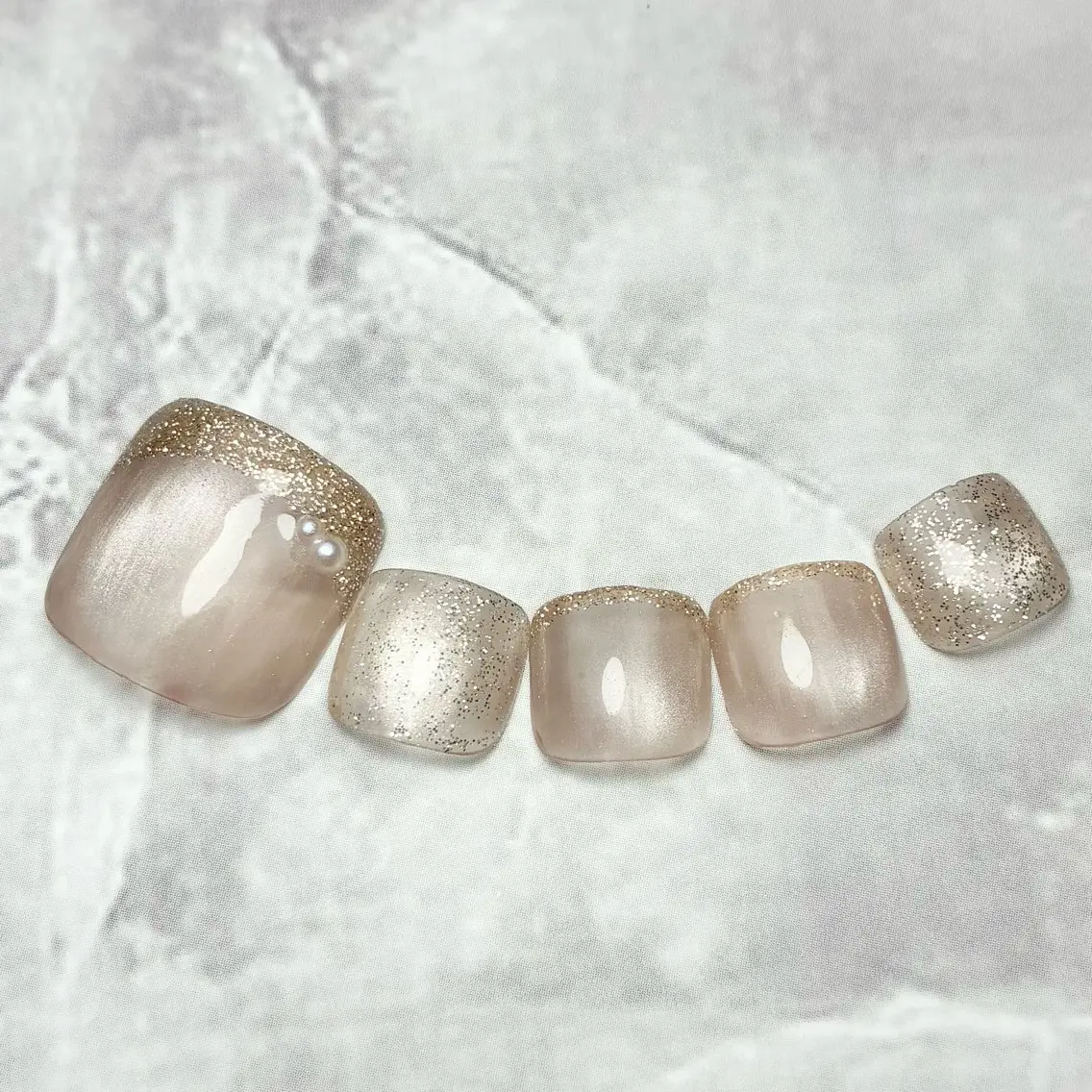 ネイル アートネイル フットネイル フットネイル nailsalon liccáのネイルデザイン