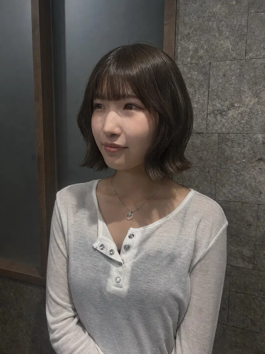 ショート ヘアカラー トリートメント カラーモデル募集中 ✨hinahaのヘアスタイル