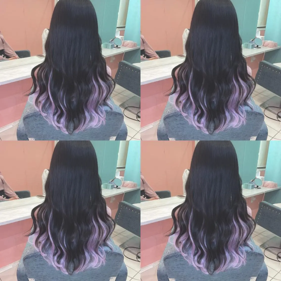 ロング カラー パープルカラー 🌷MAYU 🌷のヘアスタイル