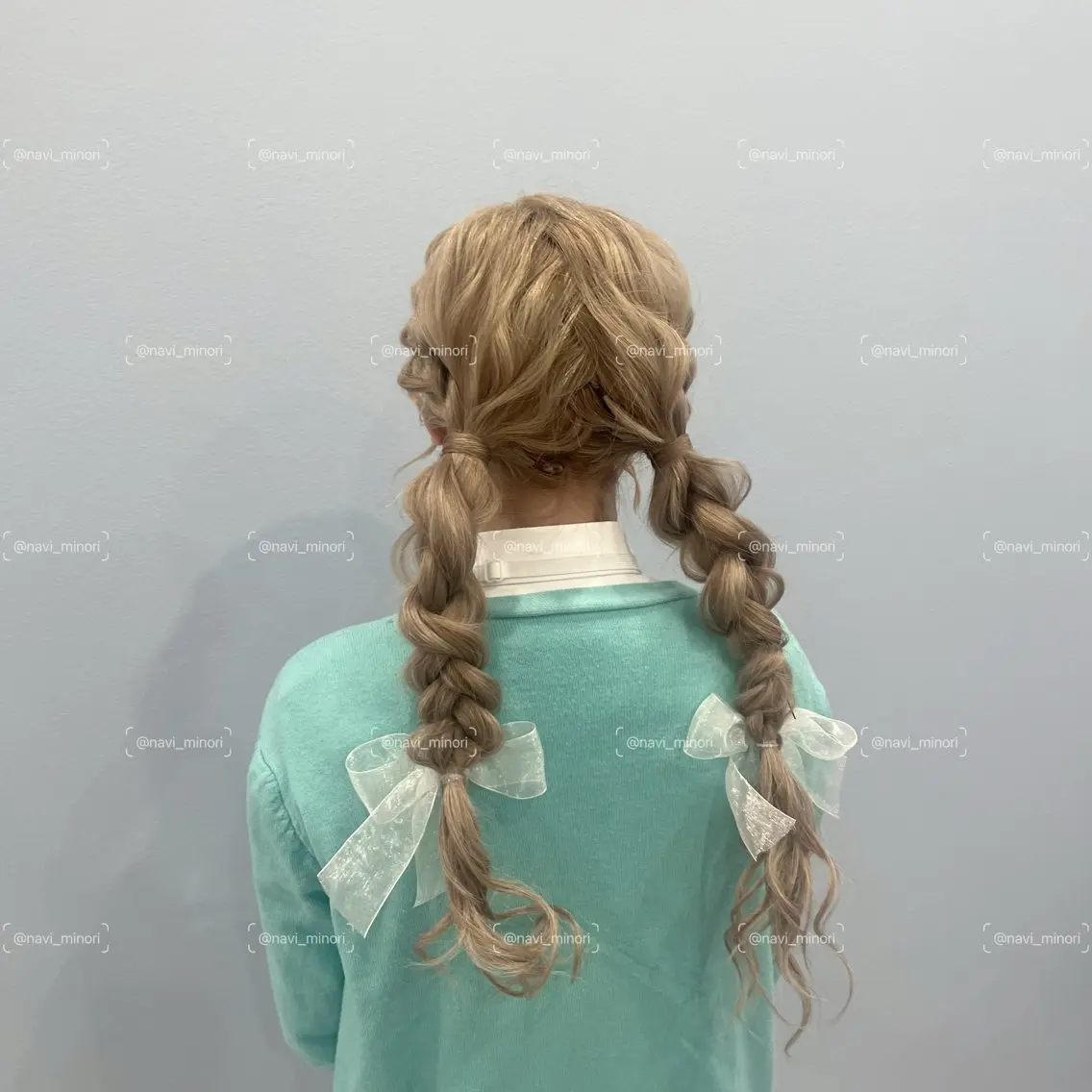 ロング ヘアアレンジ Hairset minoriのヘアスタイル