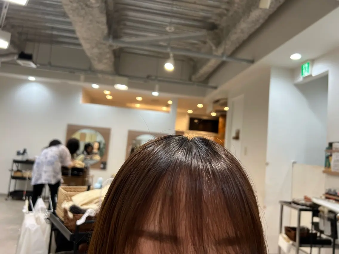 パーマ ストレートパーマ ハラダユウカ flower西明石店のヘアスタイル
