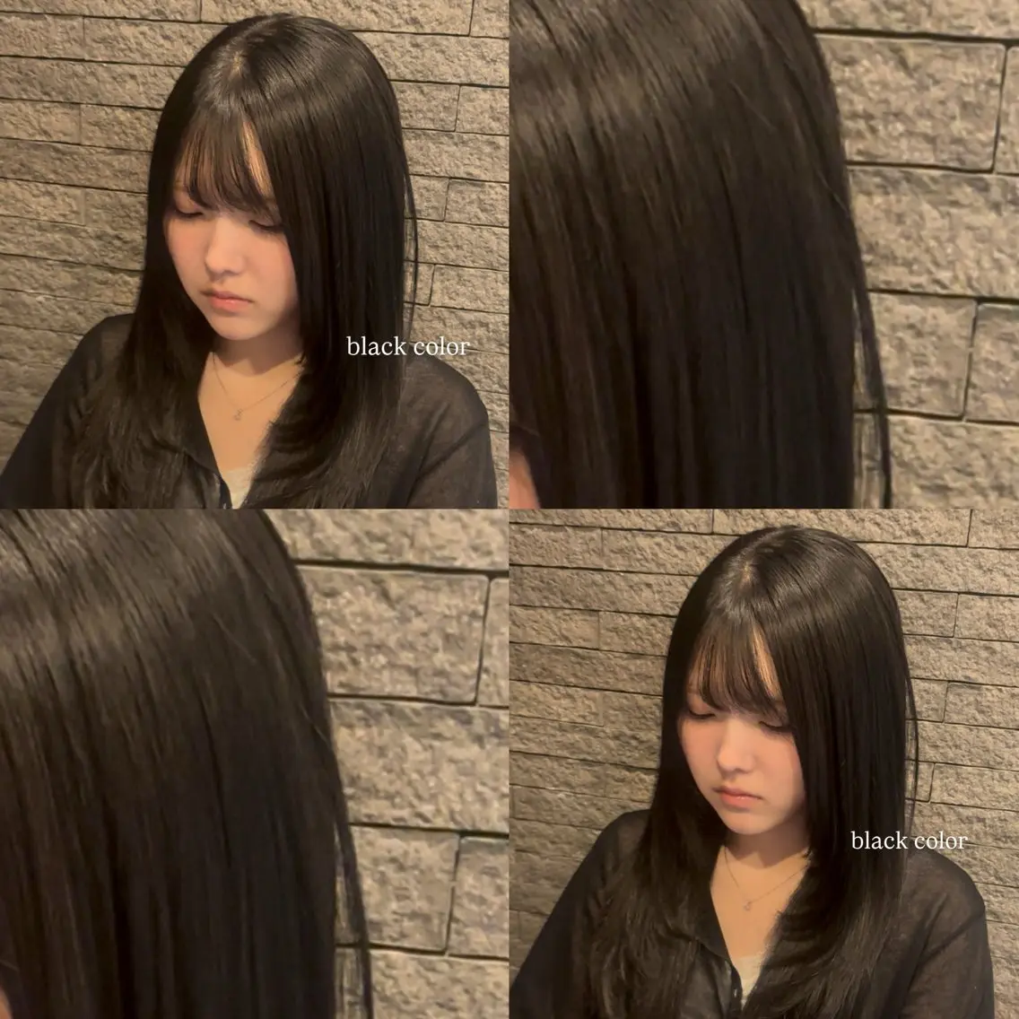 ロング カラー ヘアカラー 🐈‍⬛JUMI /透明感カラー/🩶のヘアスタイル