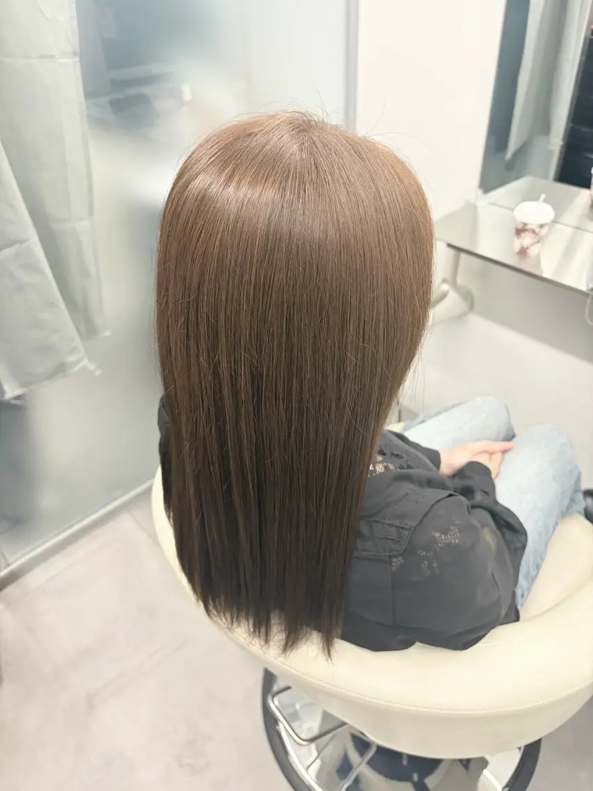 ロング カラー ヘアカラー 江坂 mikuのヘアスタイル