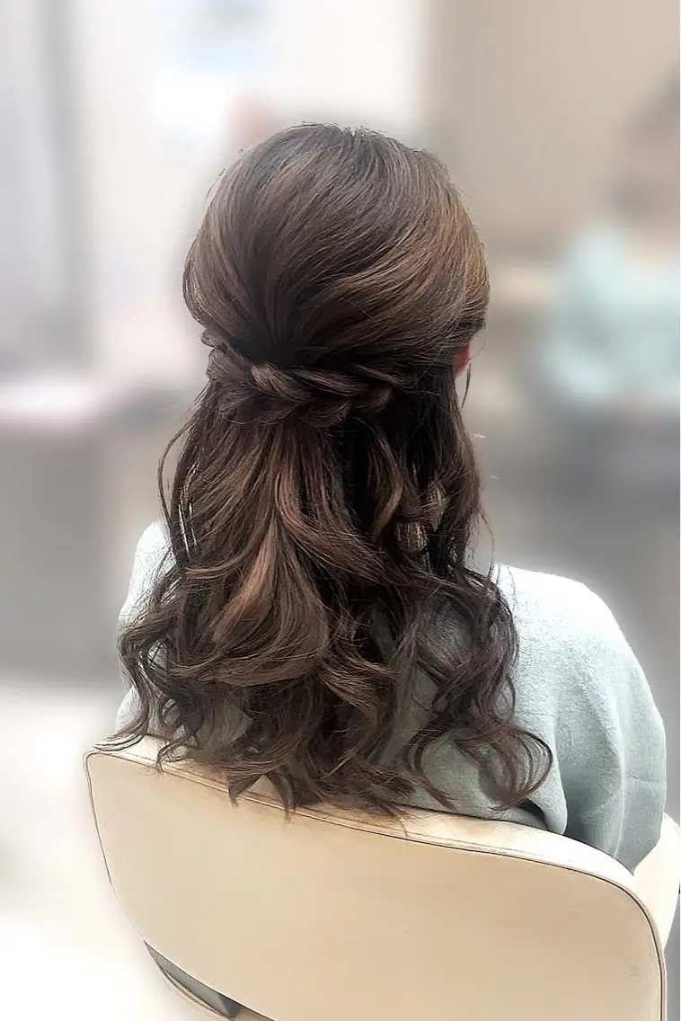 ロング ヘアアレンジ ヘアセット Malu studioの眉毛・アイブロウイメージ