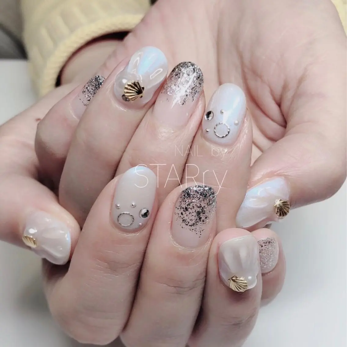 ネイル アートネイル ジェルネイル ニュアンスネイル NAIL by STARry 川口のネイルデザイン