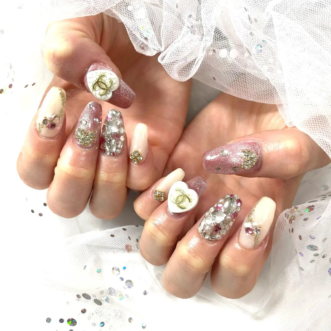 ネイル ハンドネイル 🎀AYAKO 🎀中韓ネイルのネイルデザイン