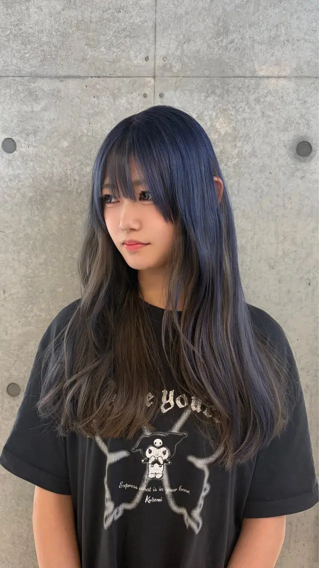 ロング ヘアカラー HINA🌟/ボブ /透明感カラー🫧のヘアスタイル