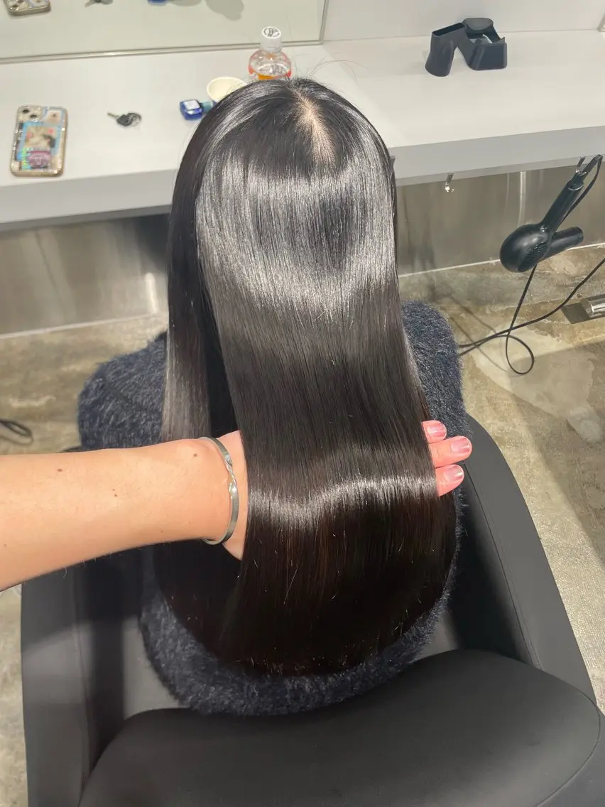 ✨透明感カラー✨＋似合わせカット＋2Stepうる艶トリートメントの写真
