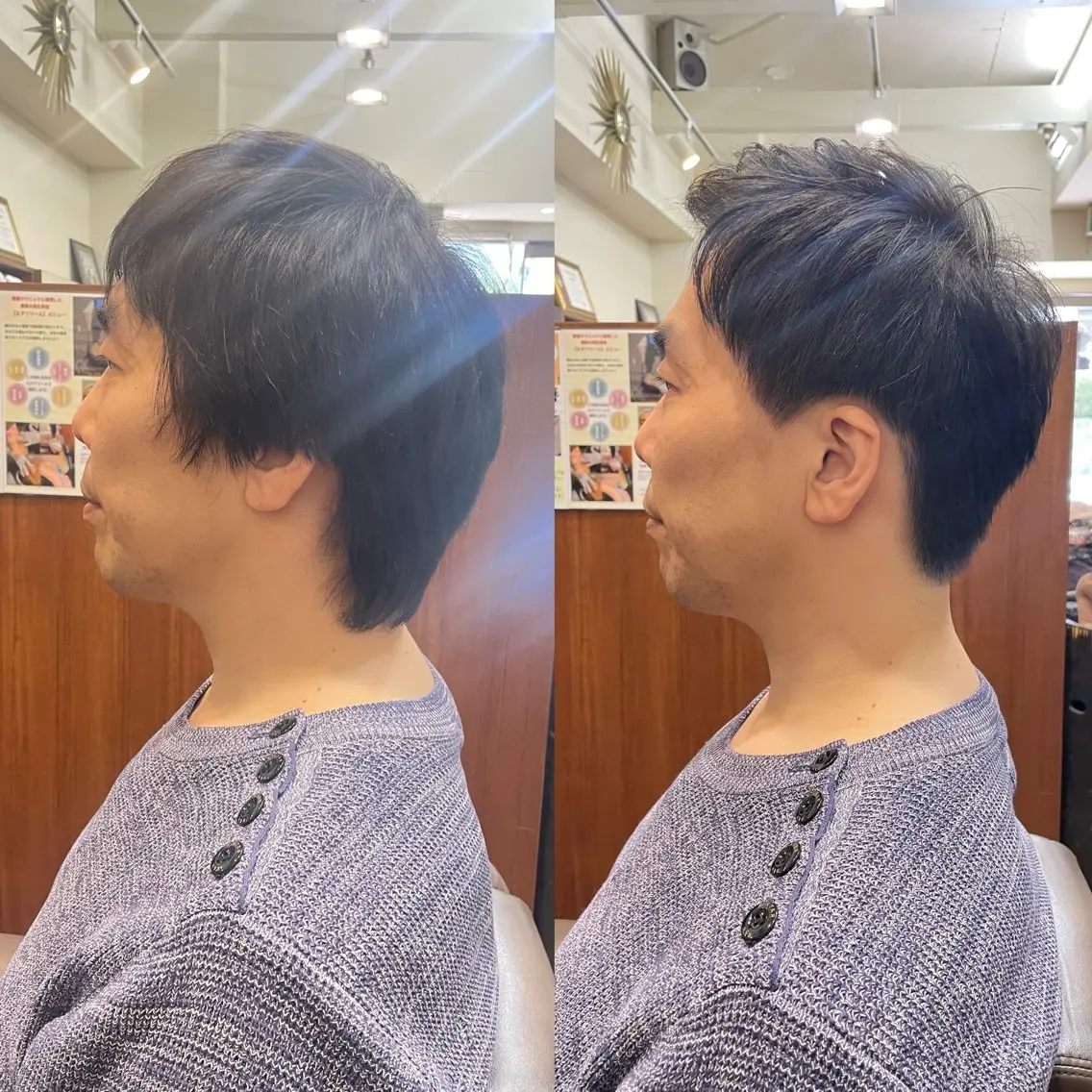 ショート メンズ 💈トレサンパ 💈金山駅✂︎愛実のヘアスタイル