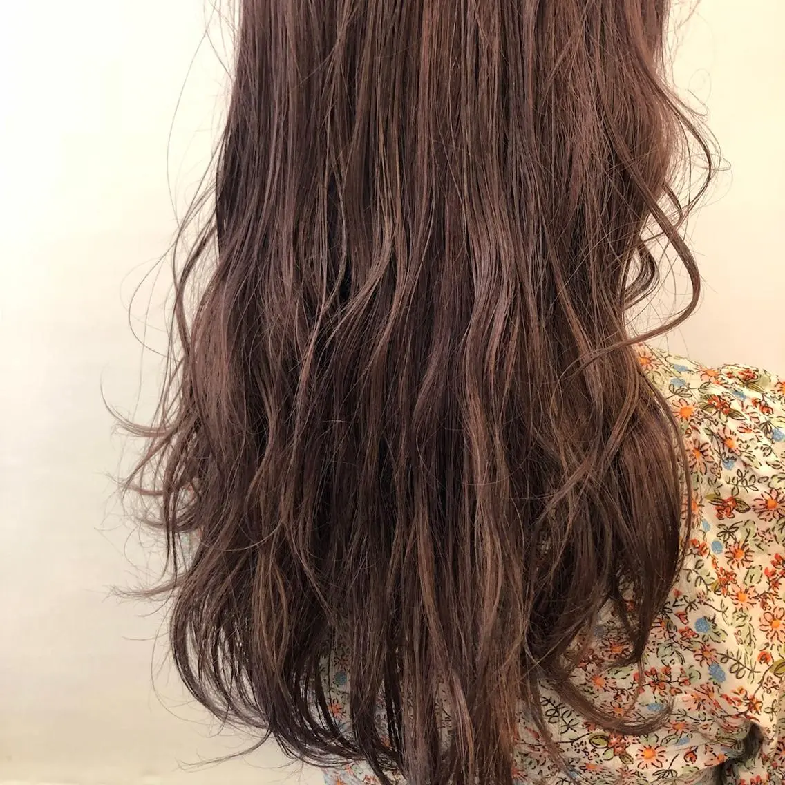 ロング パープルカラー レイヤー/ハイトーン 🧸SENAのヘアスタイル