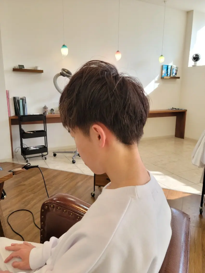 メンズ ショート 中川 秀明のヘアスタイル