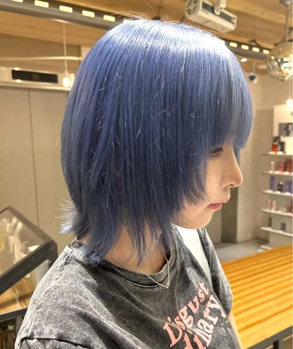 ショート カラー カット ヘアカラー トリートメント メンズ多数⚡ブリーチ 特化💚Acchonのヘアスタイル