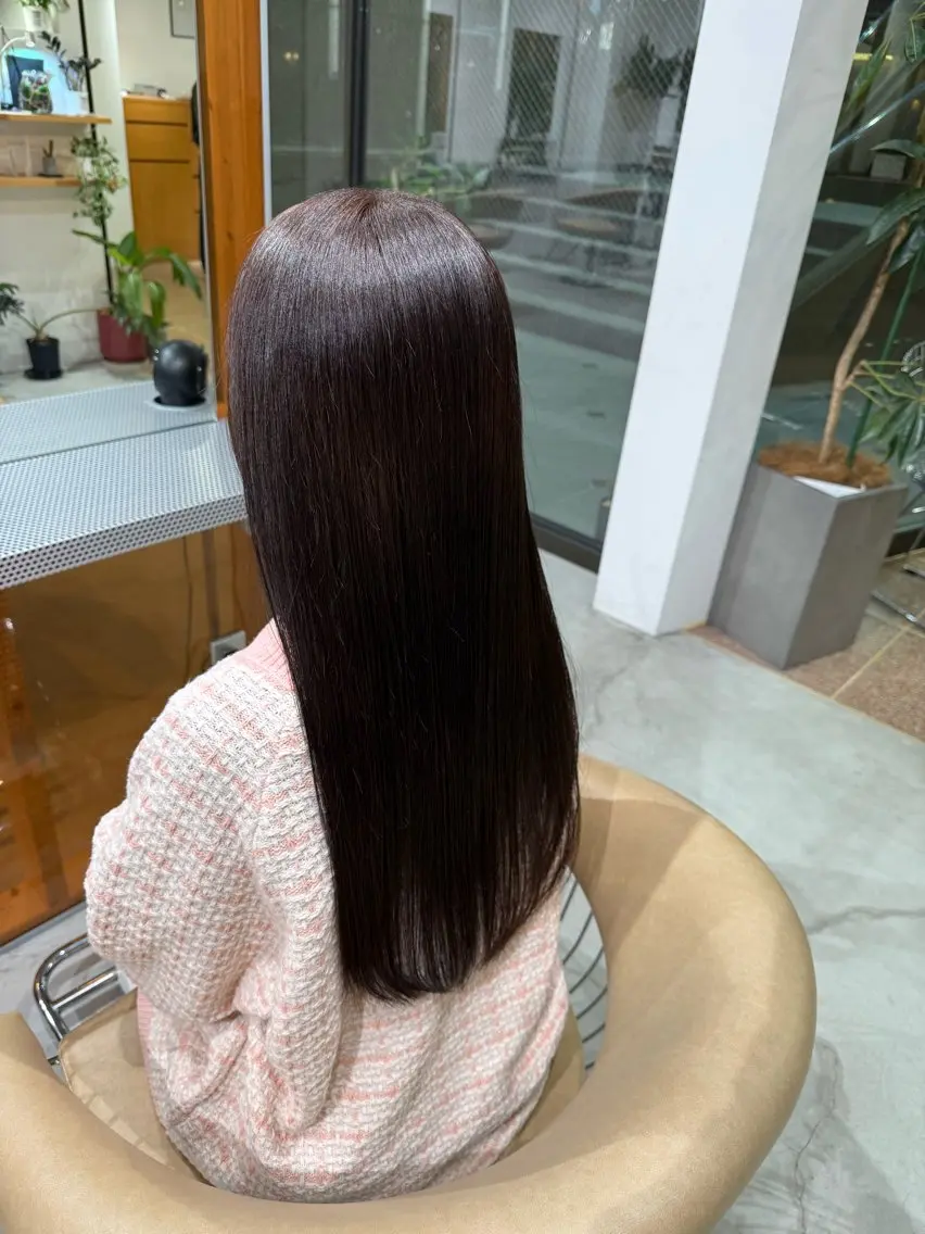 ロング ユイナ/ハイトーン /透明感カラー🫧のヘアスタイル