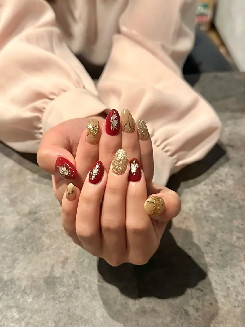 ネイル フラワーネイル 大理石ネイル(マーブル) ニュアンスネイル シンプルネイル nail salon amanoのネイルデザイン
