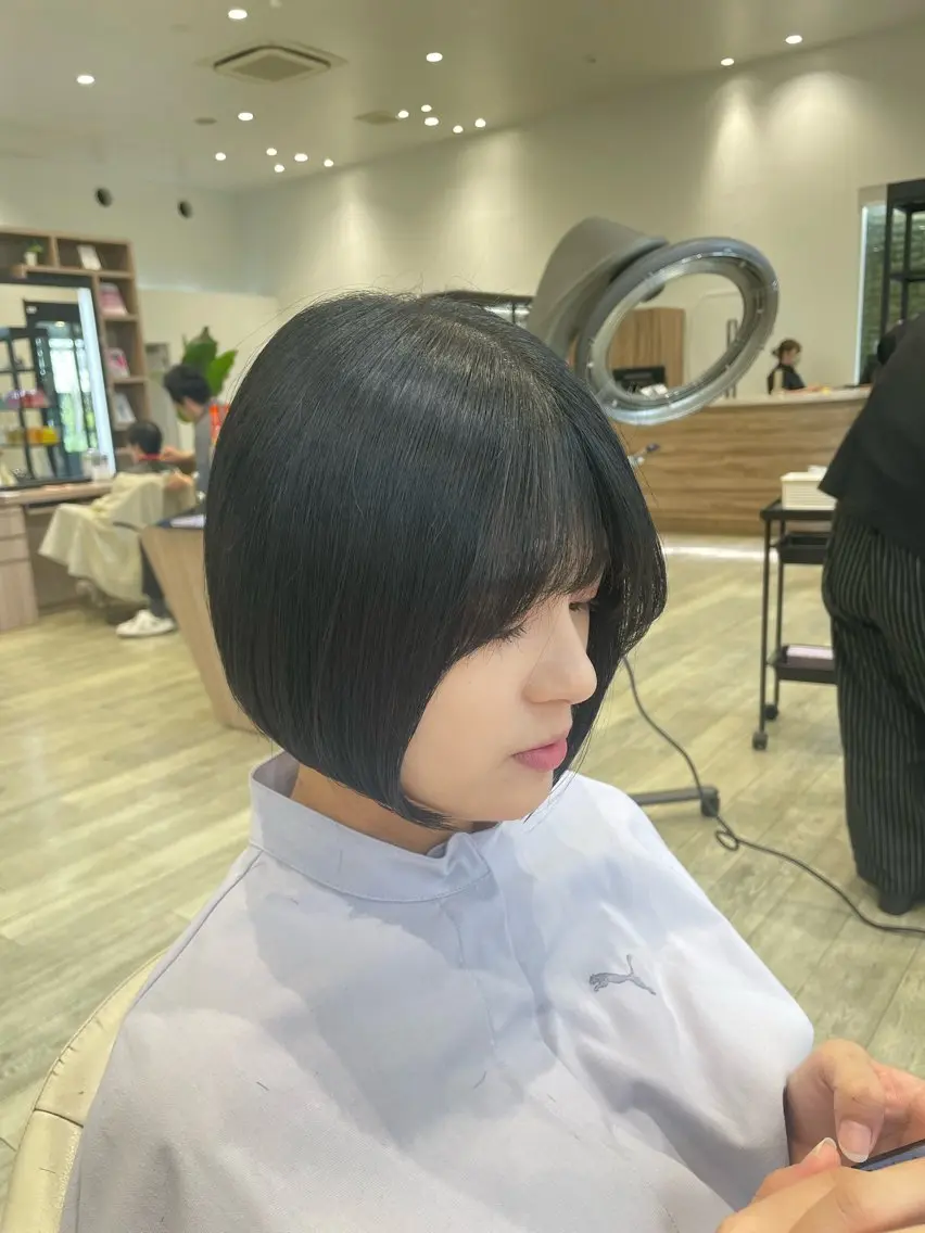 ショート ショートボブ ボブ ショートヘア 田中 あかりのヘアスタイル