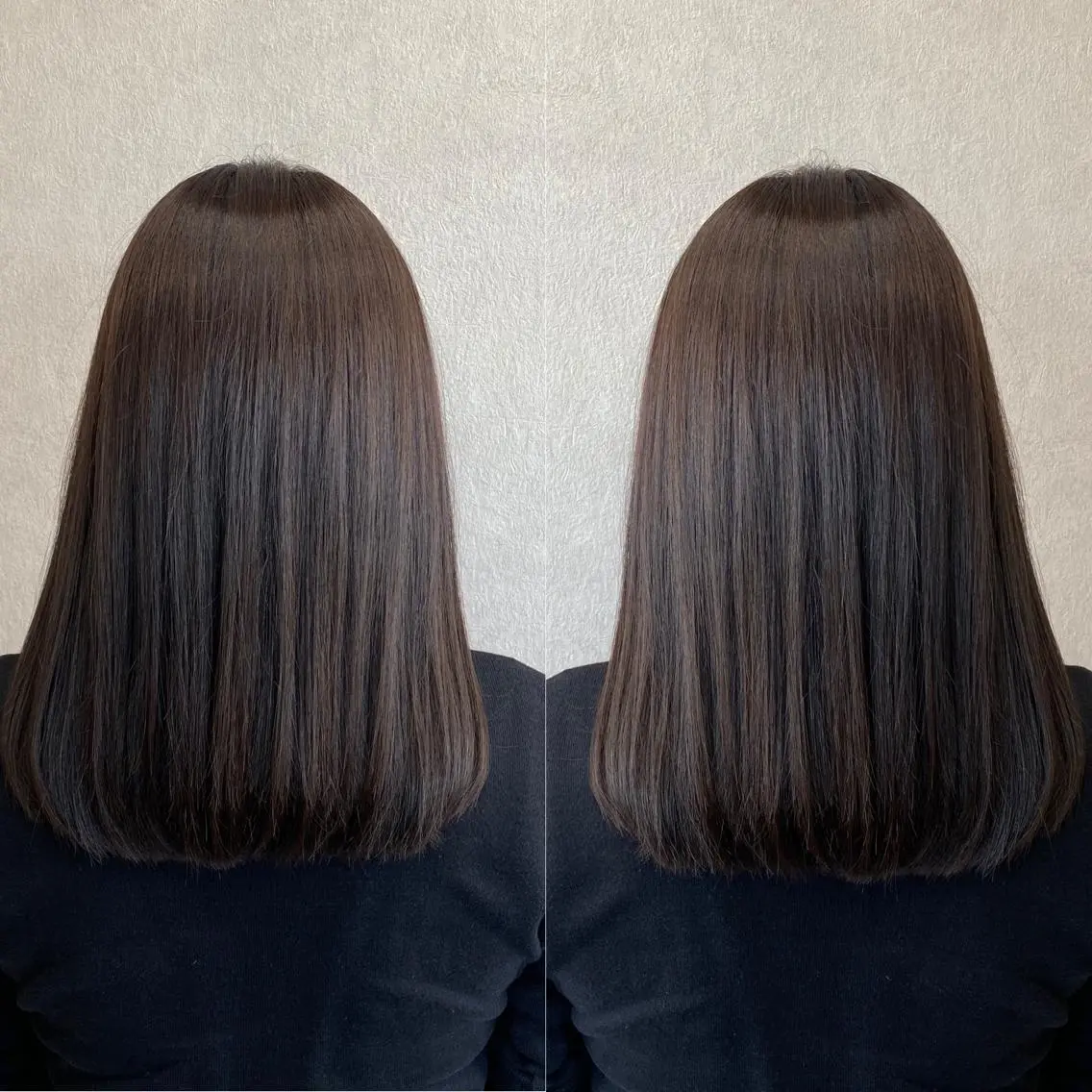 セミロング カラー tocca 💜石田愛結💜のヘアスタイル