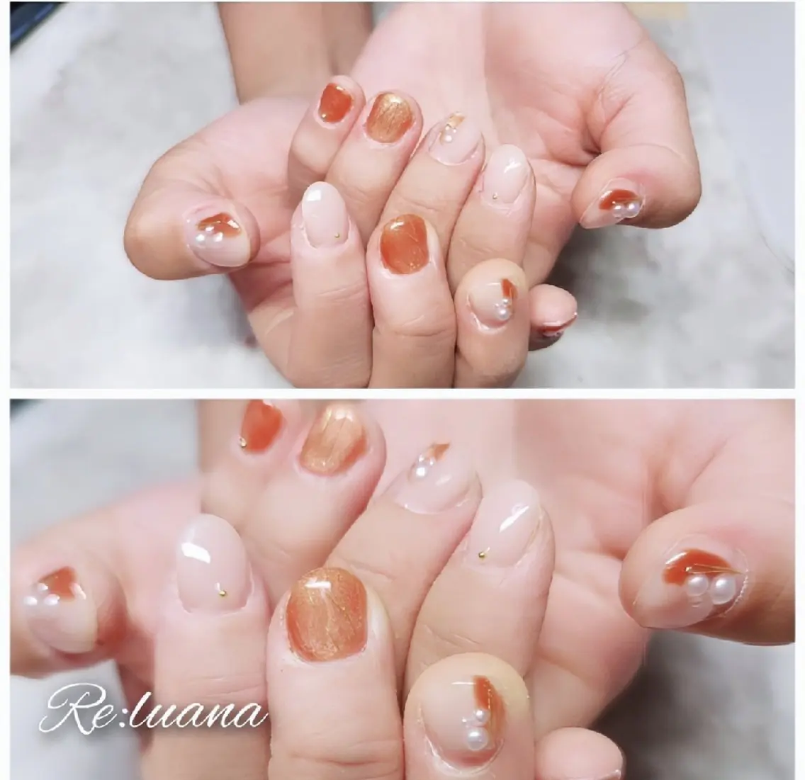 ネイル ハンドネイル Re:luana  nailのネイルデザイン