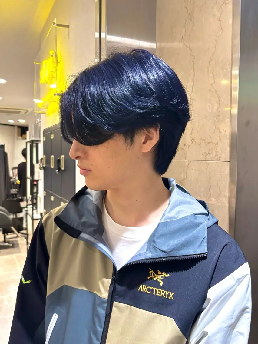 ☆𝑜𝑛𝑒 𝑐𝑜𝑙𝑜𝑟☆  メンズカラー🥣✨かっこよくさせて下さい!!ブリーチメニューのご相談も◎の写真