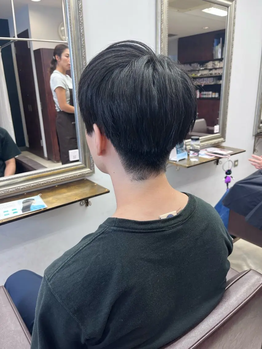 ショート メンズ 産休の為お休みです! 小島凜のヘアスタイル