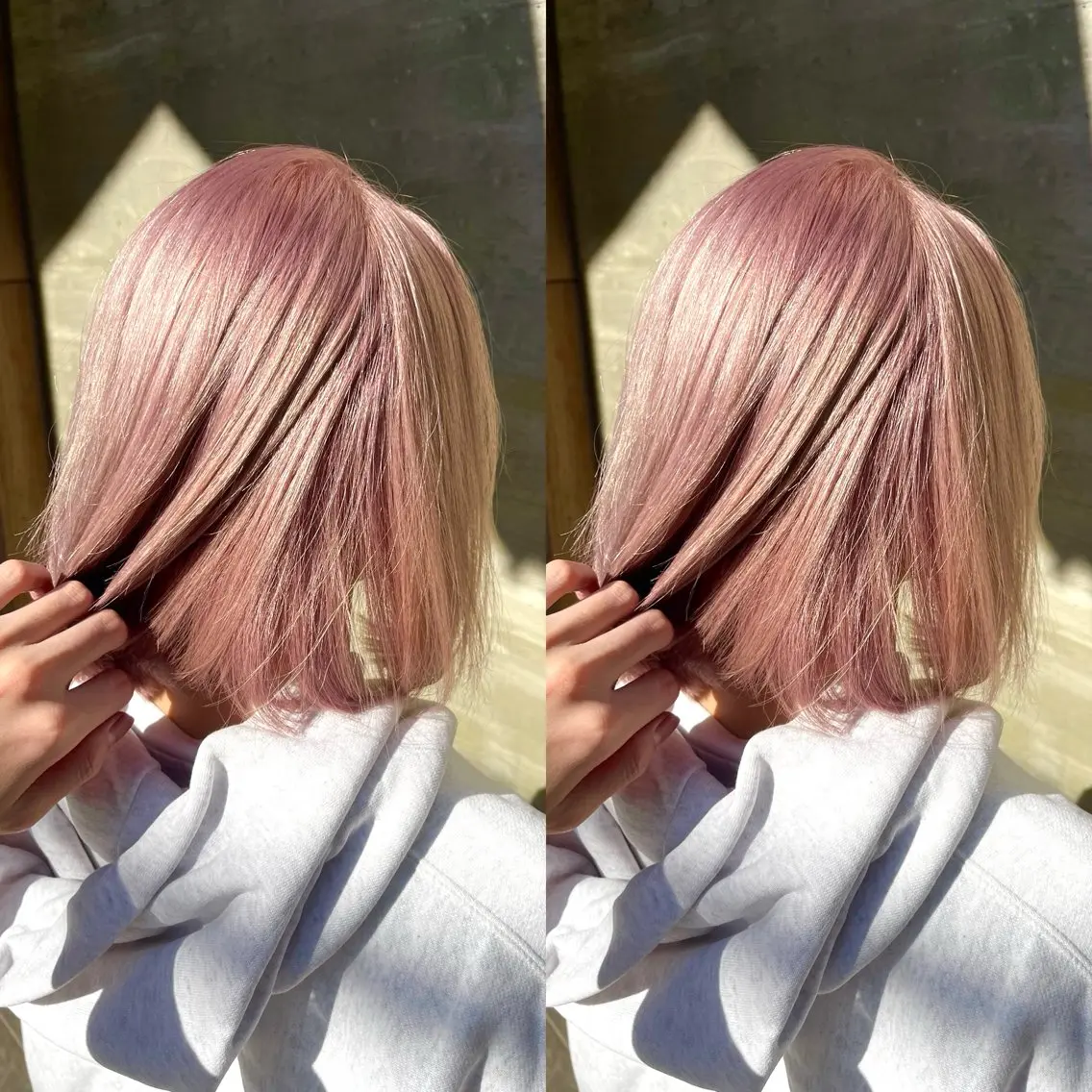 ショート カラー ヘアカラー トリートメント オージュアソムリエ DAIKI⭐️のヘアスタイル