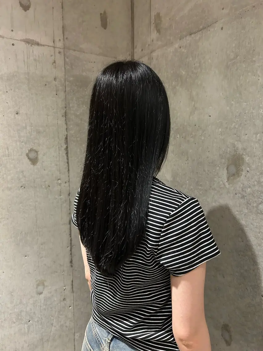 セミロング ohasi yunaのヘアスタイル