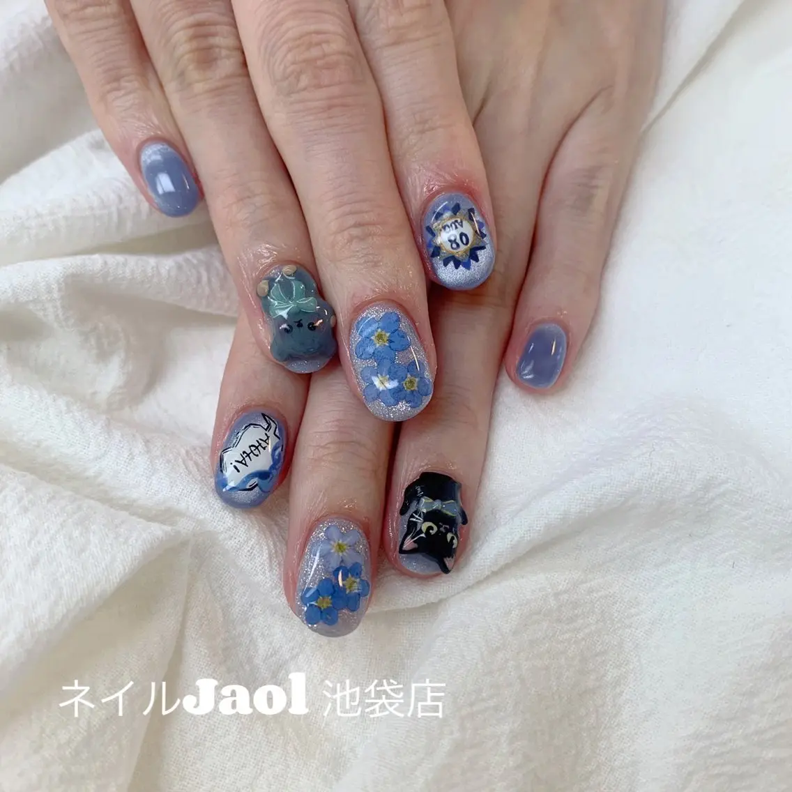 ショート ネイルJaol 池袋のネイルデザイン