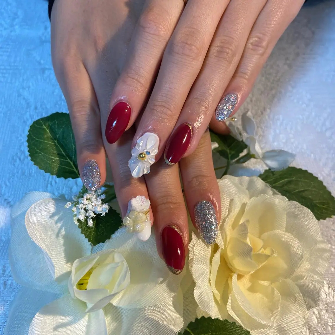 ネイル 成人式 nail salon M'U【エムユー】のネイルデザイン