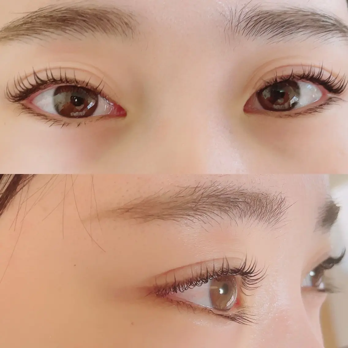 ナチュラル美抜け感まつ毛上下セット/似合わせ調整技術の写真