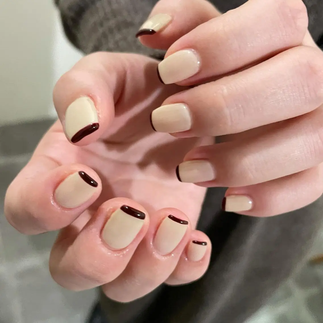 ネイル シンプルネイル SOL nail イマナカのネイルデザイン