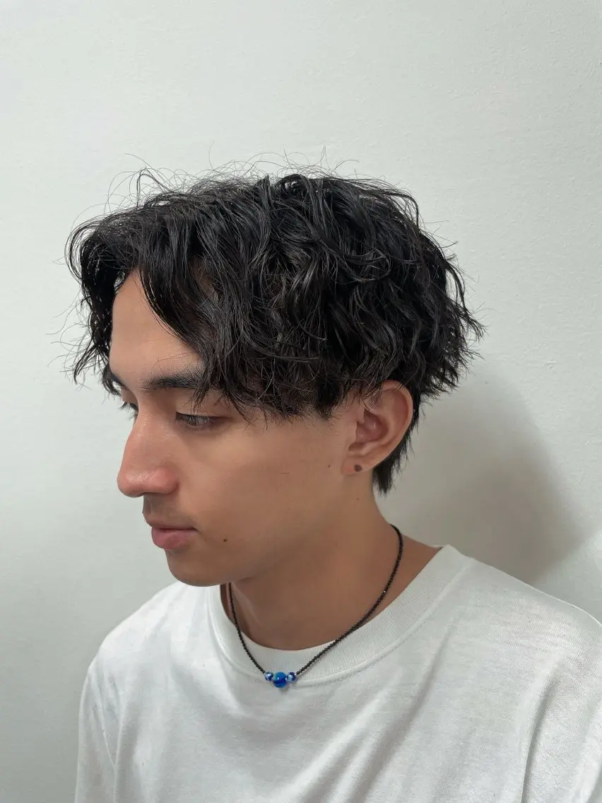 パーマ メンズ カット パーマ 町田エリアＮｏ．１/ パーマ特化/太田京希のヘアスタイル