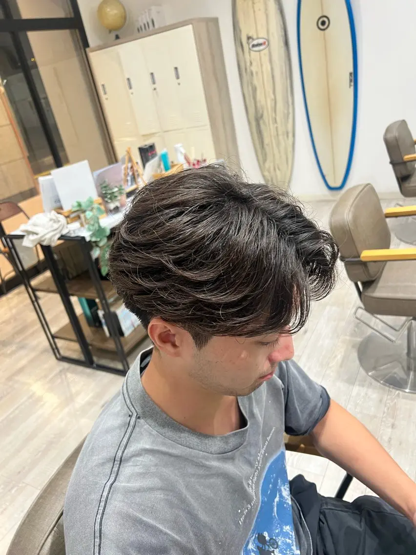 メンズ 坂口 宗のヘアスタイル