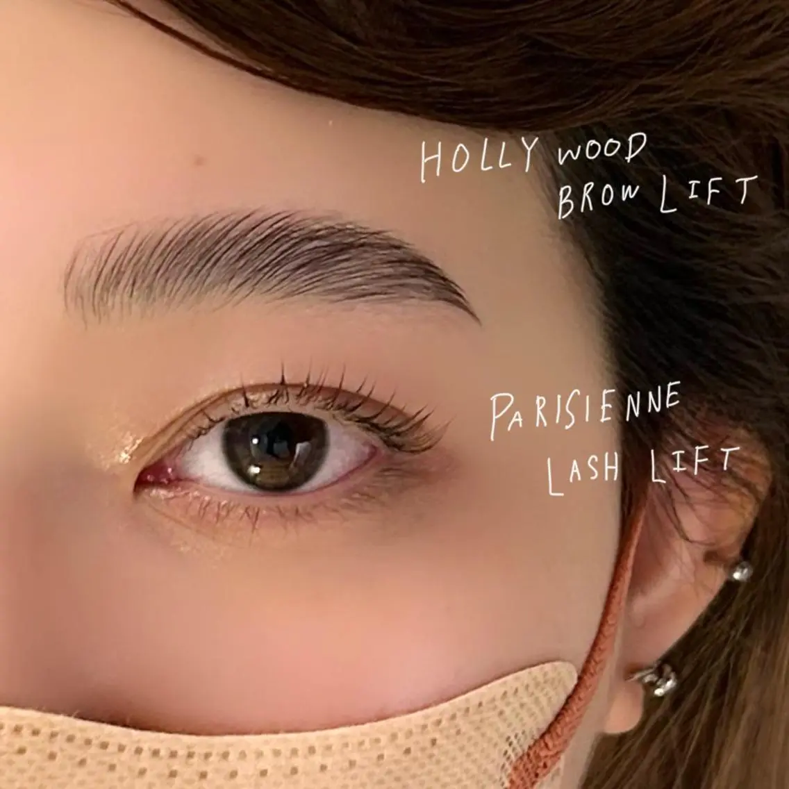 マツエク・マツパ アイブロウ ハリウッドブロウリフト パリジェンヌラッシュリフト 吉祥寺kasumi 🌛eye/browのマツエク・マツパデザイン