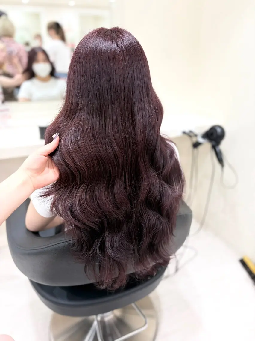 カラー ヘアカラー トリートメント ベージュ・ラベンダー カラー🎀りりのヘアスタイル