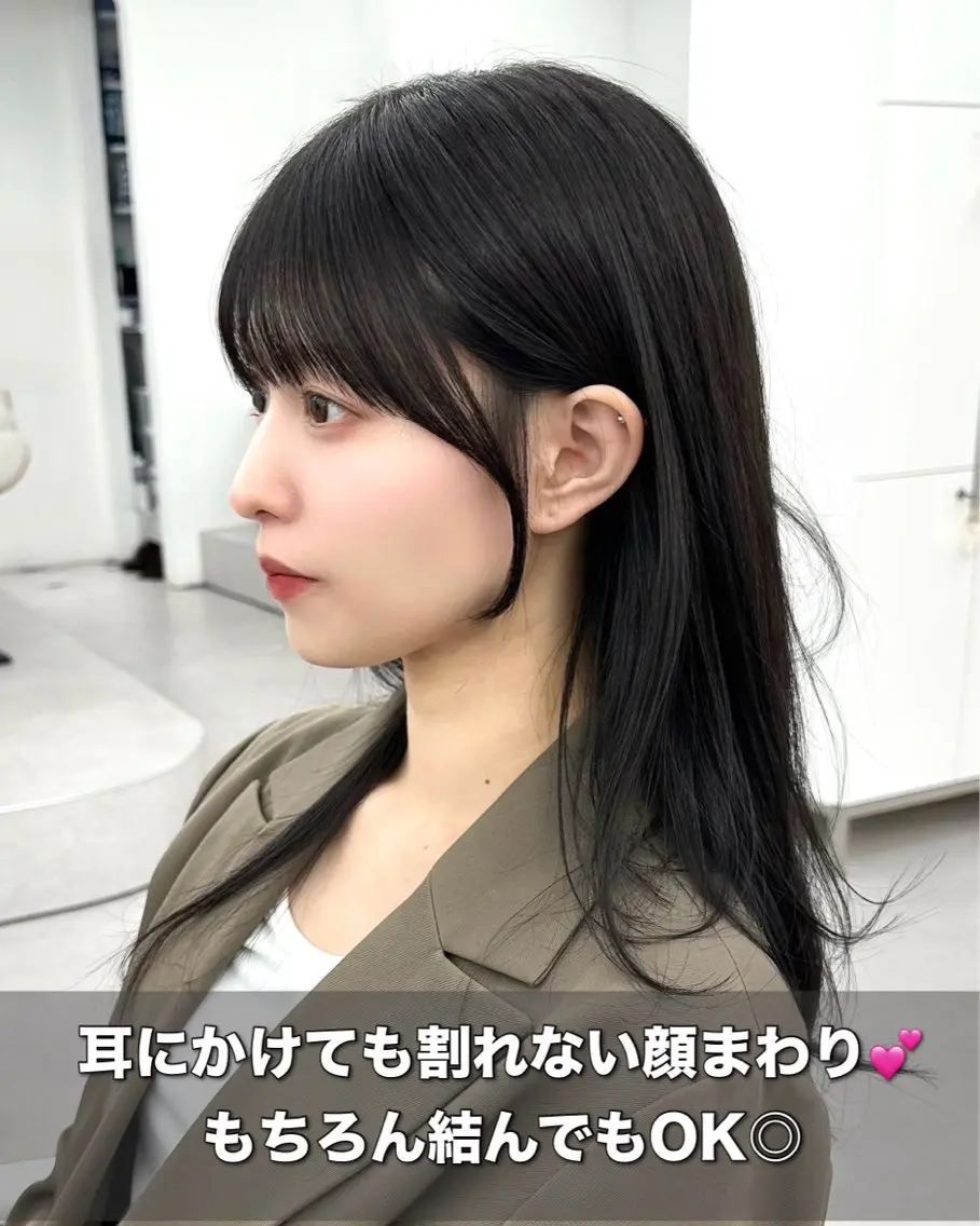 セミロング カラー メンズ メンズ韓国風 透明感カラー 韓国風ヘア レイヤーカット カット ヘアカラー トリートメント ヘッドスパ ヘアセット 前髪顔まわりカット 🌈中村海聖のヘアスタイル