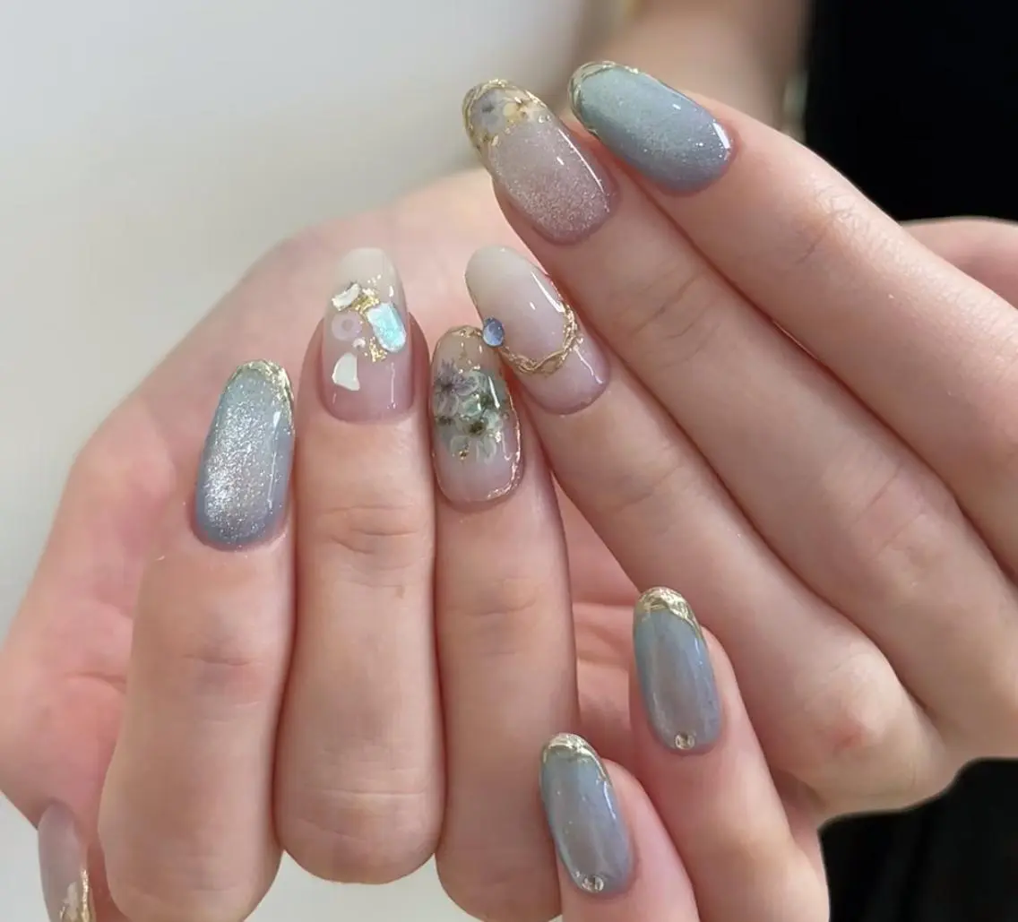 ネイル ハンドネイル 🎀 UU_nailのネイルデザイン