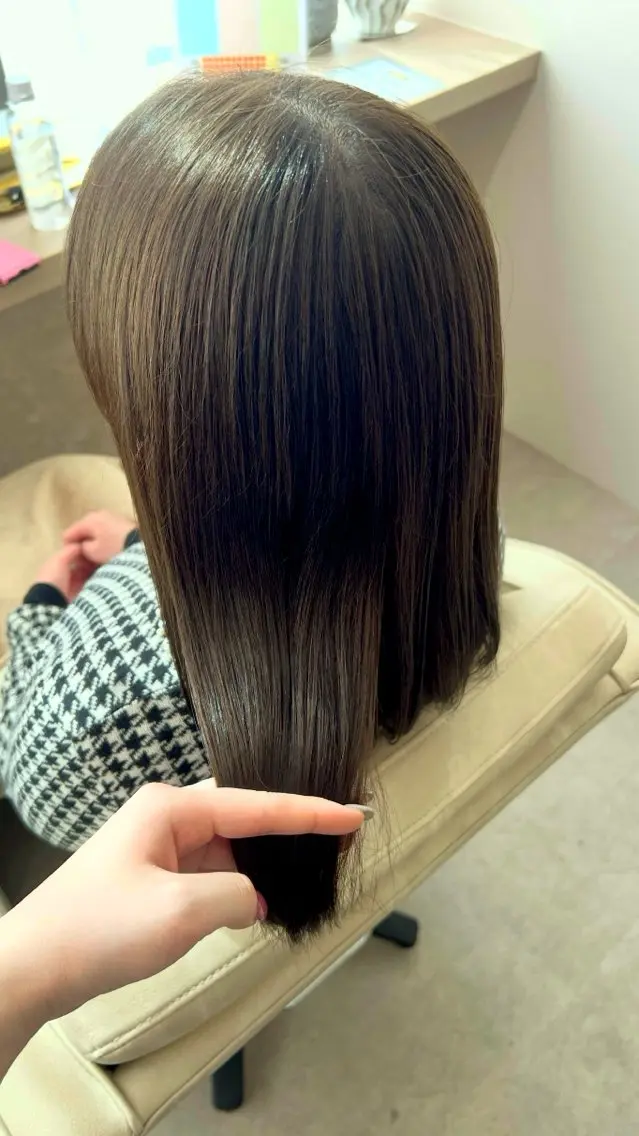 カット+カラー+ご褒美ヘッドスパ✨の写真
