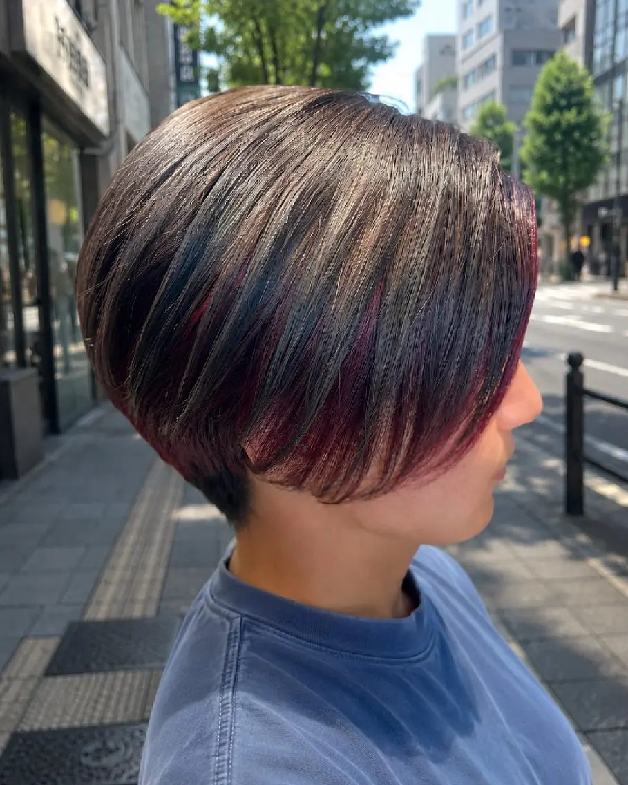 カラー 💎Dia/龍輝🔥 メンズカット/あま市のヘアスタイル