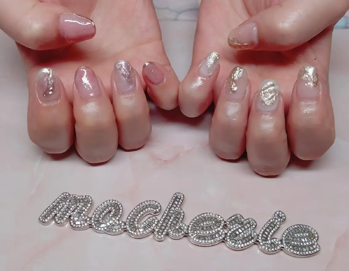 ネイル ピンク ハンドネイル Nail Salon macherieのネイルデザイン