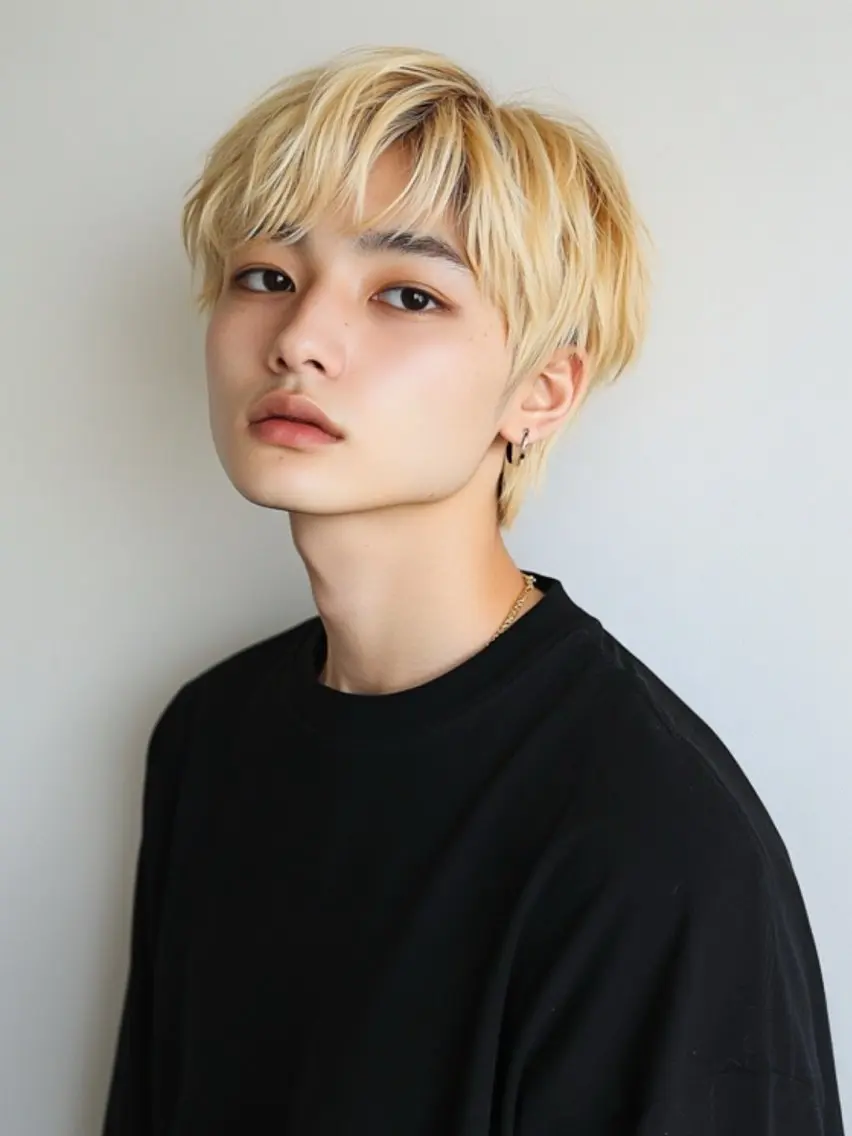 ショート カラー メンズ 🌈髪質改善🌈 過去の1艶サラ体験✨のヘアスタイル
