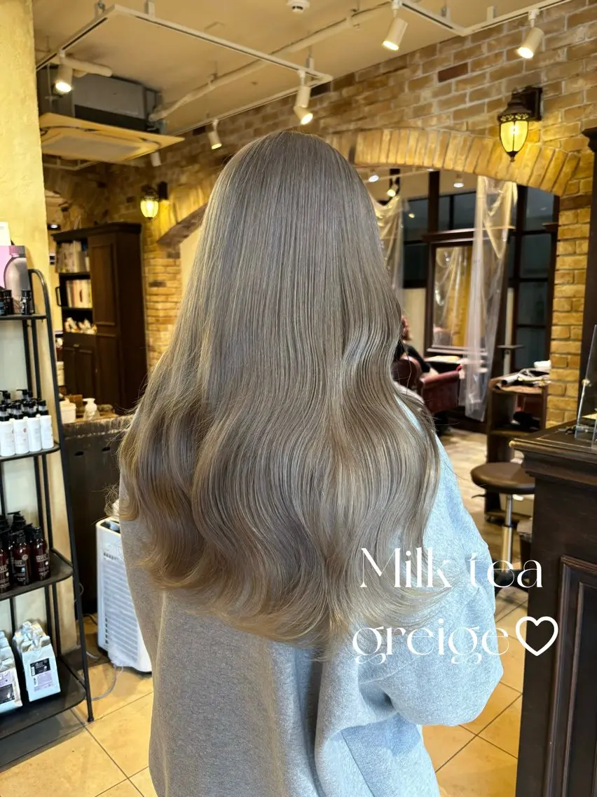 ロング ヘアカラー トリートメント Aoi 🎀 Ly hairのヘアスタイル